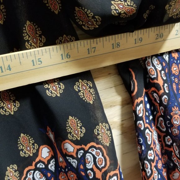 Mine‎ Women's Top Blouse Small Round neck Multi color - Picture 9 of 10